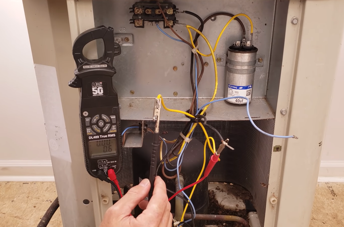 Testing if an HVACR Compressor is Shorted to Ground, Open, or the Thermal Overload is Tripped!