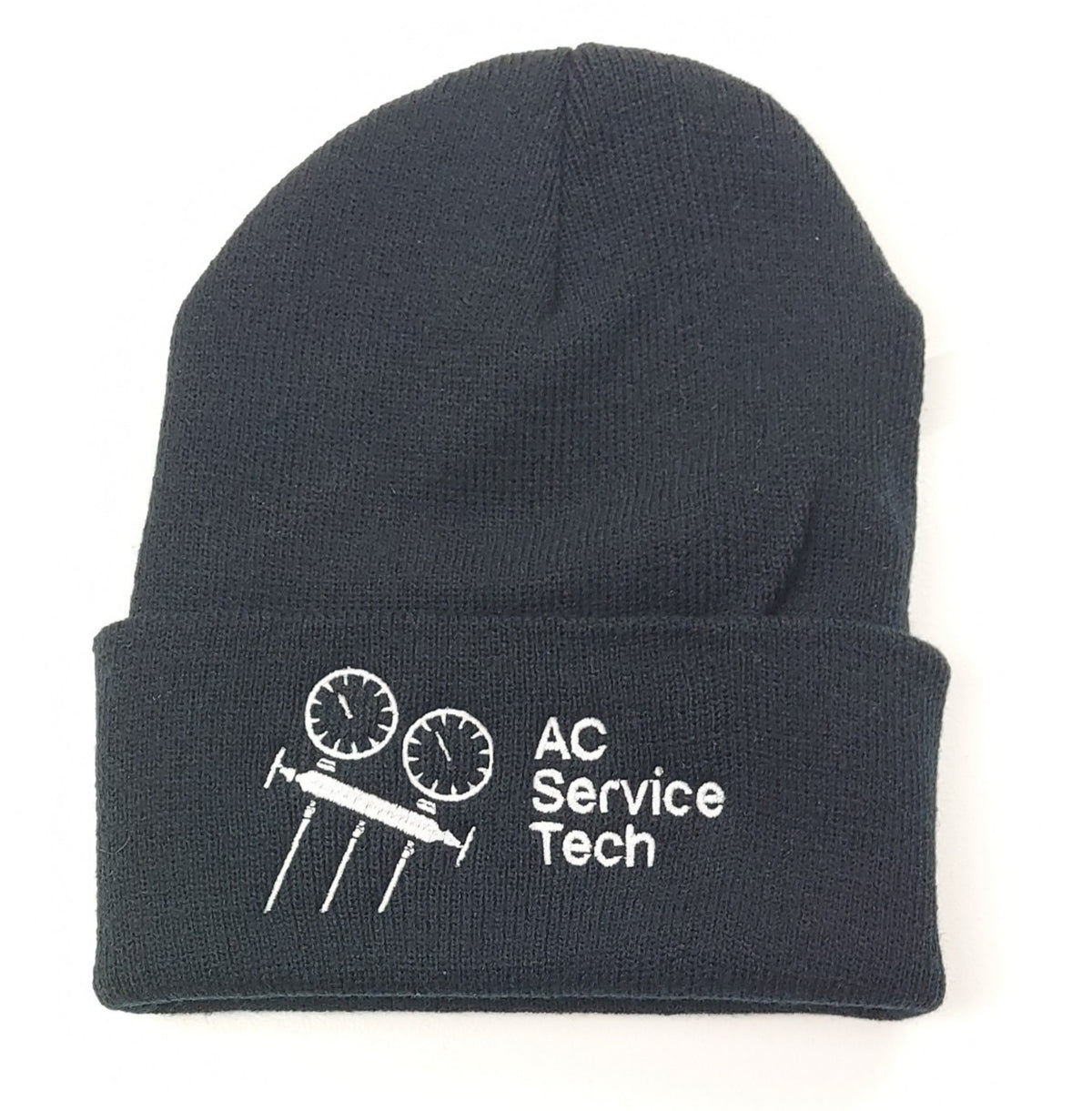 Embroidered AC Service Tech Beanie