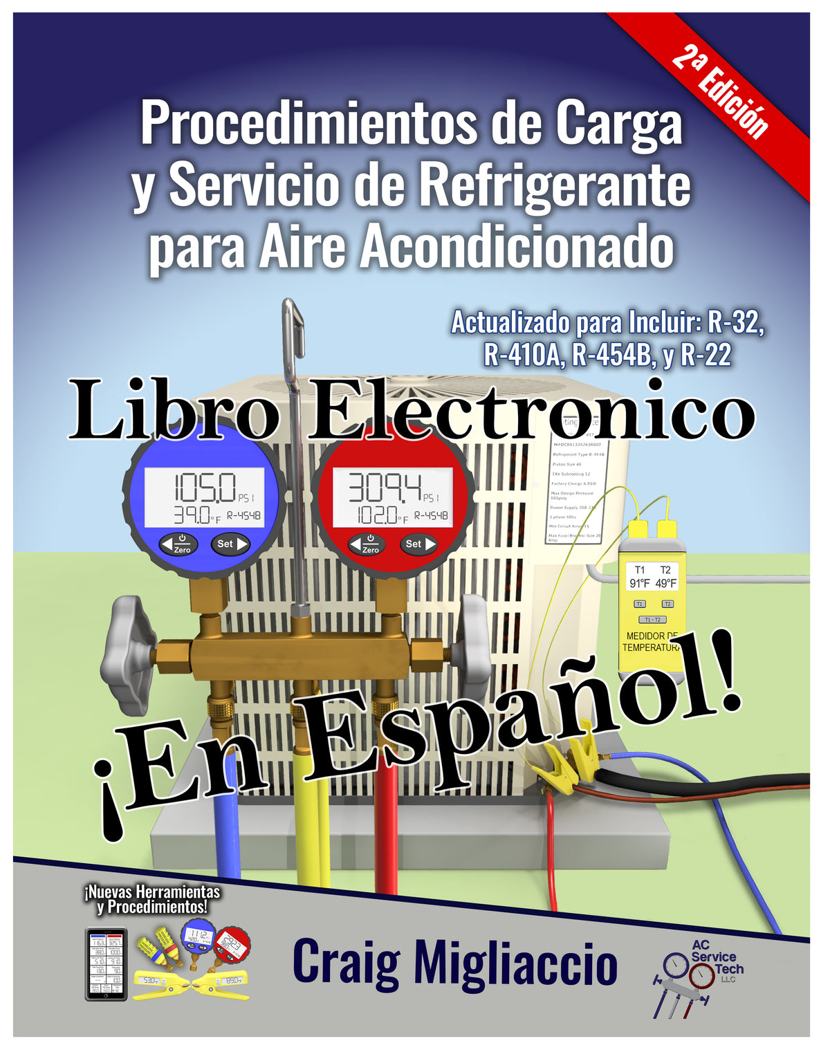 Ebook-Procedimientos de Carga y Servicio de Refrigerante para Aire Acondicionado