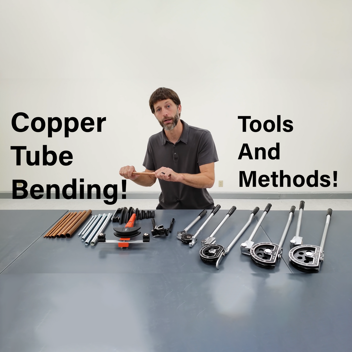 Copper Tube Bending Tools and Methods