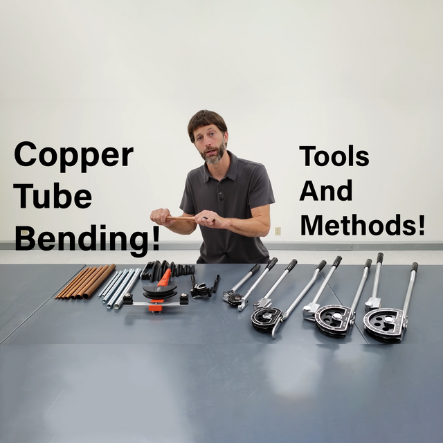 Copper Tube Bending Tools and Methods