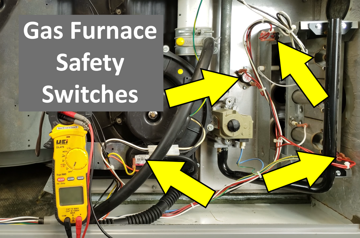 Gas Furnace Electrical Safety Switch Testing!