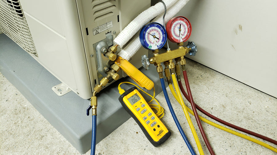 Checking the Charge of a Mini-Split Unit!